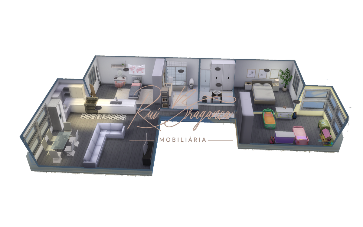 Apartamento na Pontinha junto ao Metro para Remodelação