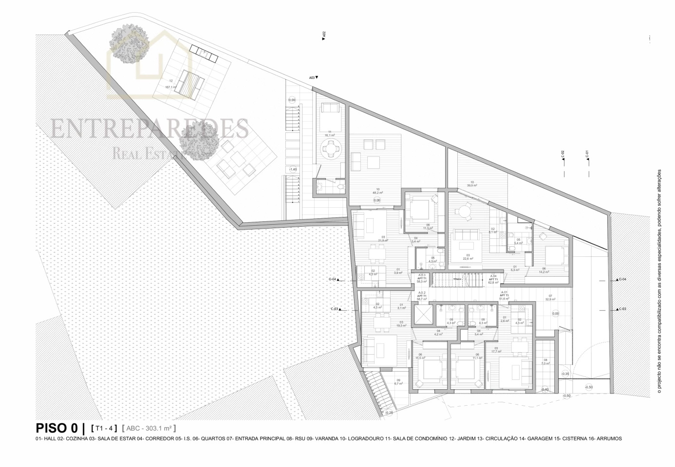 Apartamento de 1 dormitorio en Leça da Palmeira - Porto