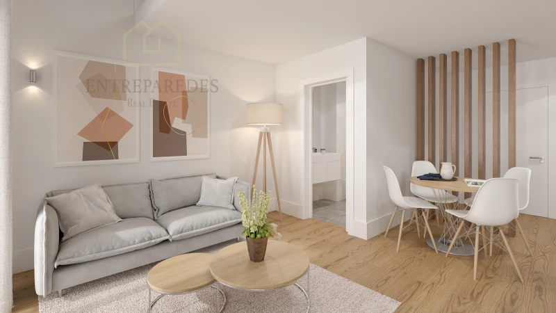APPARTEMENTS COMMUNICANTS T0 ET T1, AVEC TERRASSE, À CÔTÉ DE JARDIM DO MORRO, À VENDRE À VILA NOVA DE GAIA B