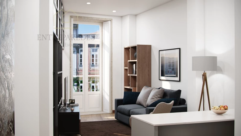 APPARTEMENT NEUF DE 1 CHAMBRE, À VENDRE À CÔTÉ DE L'AVENIDA DOS ALIADOS - PORTO. ET