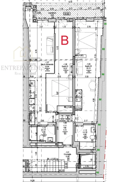 APARTAMENTO T1+T0, PARA COMPRAR NA ZONA HISTÓRICA DO PORTO, JUNTO A SÉ. P