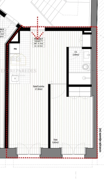 APARTAMENTO T1 MOBILADO PARA ARRENDAR/ALUGAR NA RUA DO ALMADA, PORTO