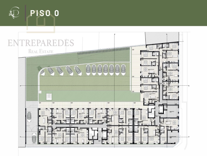 APARTAMENTO T2 COM GARAGEM PARA COMPRAR NO EDIFÍCIO CENTRAL PARK EM MATOSINHOS SUL.