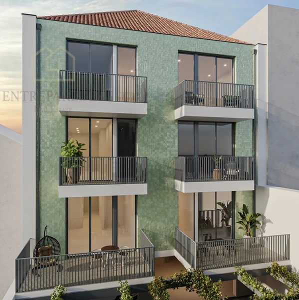 APARTAMENTO T1 MEZZANINE COM GARAGEM, EM CONSTRUÇÃO, PARA COMPRAR JUNTO AO JARDIM DO MORRO, VILA NOVA DE GAIA - PORTO