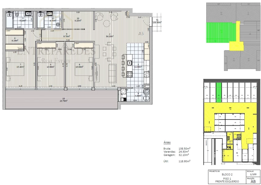 EXCELENTE APARTAMENTO T3 COM VARANDA PARA COMPRAR EM GONDOMAR - PORTO NUM CONDOMÍNIO COM PISCINA E JARDIM. 2A. FASE.