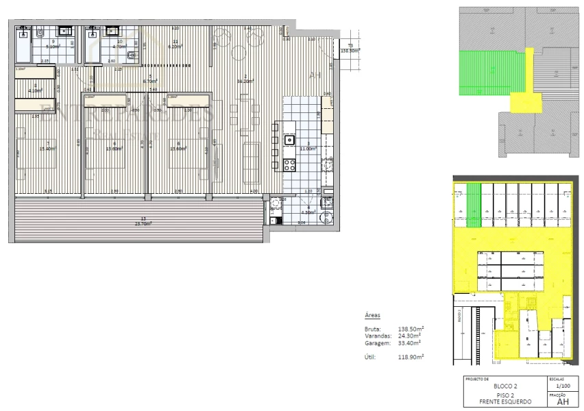 EXCELENTE APARTAMENTO T3 COM VARANDA PARA COMPRAR EM GONDOMAR - PORTO NUM CONDOMÍNIO COM PISCINA E JARDIM. 2A. FASE.