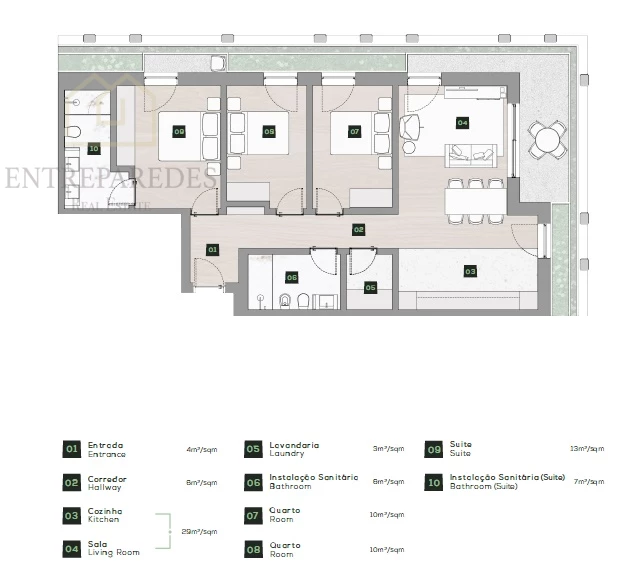 APARTAMENTO T3 DE TRÊS FRENTES, COM VARANDA, GARAGEM E ARRECADAÇÃO, LOCALIZADO NAS ANTAS, PRÓXIMO DO PARQUE DE SÃO ROQUE E ESTÁDIO DO DRAGÃO PARA COMPRAR NO PORTO.