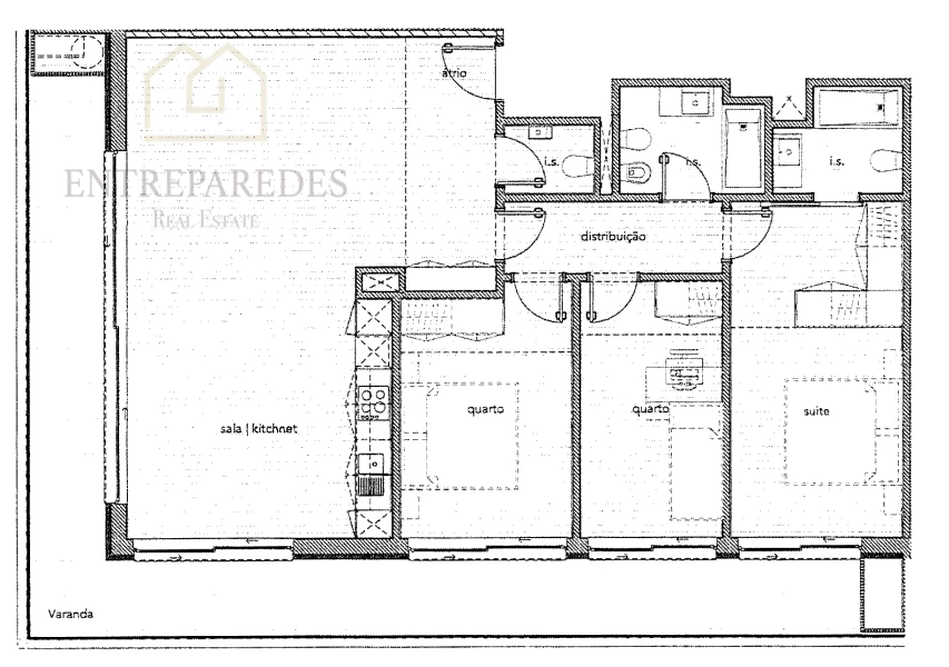 APARTAMENTO T3 NOVO PARA ARRENDAR/ALUGAR EM MAFAMUDE - VILA NOVA DE GAIA - PORTO