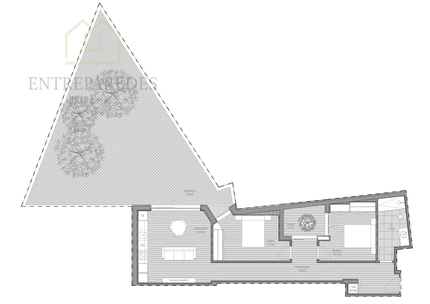 1+1 BEDROOM APARTMENT - ASPRELA BUILDING NEXT TO THE UNIVERSITY CAMPUS, TO BUY IN PORTO