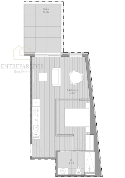 APARTMENT T0+1 - ASPRELA BUILDING NEXT TO THE UNIVERSITY CAMPUS, TO BUY IN PORTO