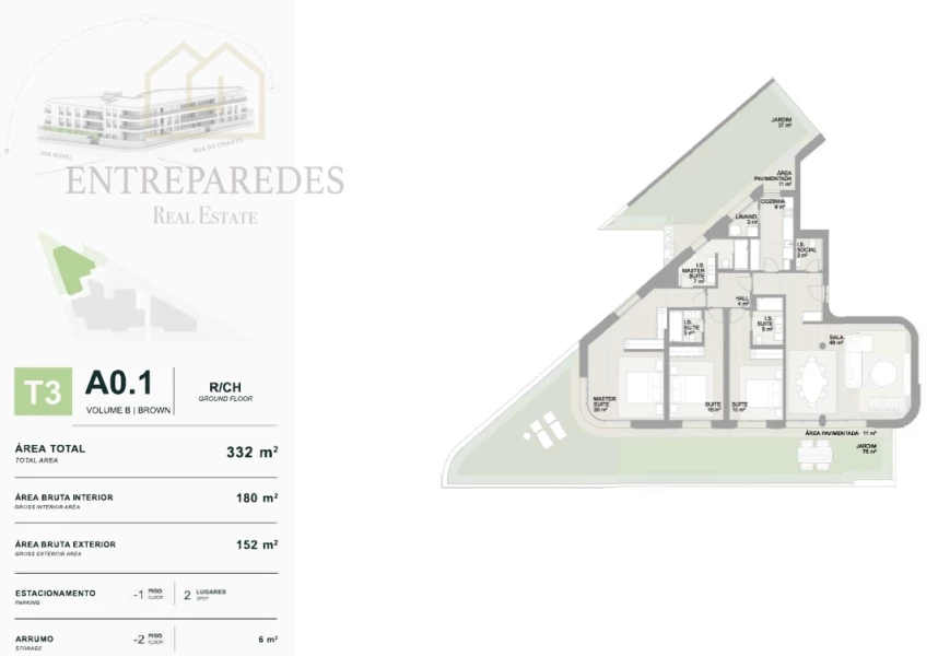 APARTAMENTO T3 - NOVO ÍCONE DE LUXO RESIDENCIAL - FOLIAGE - PARA COMPRAR NA FOZ DO PORTO