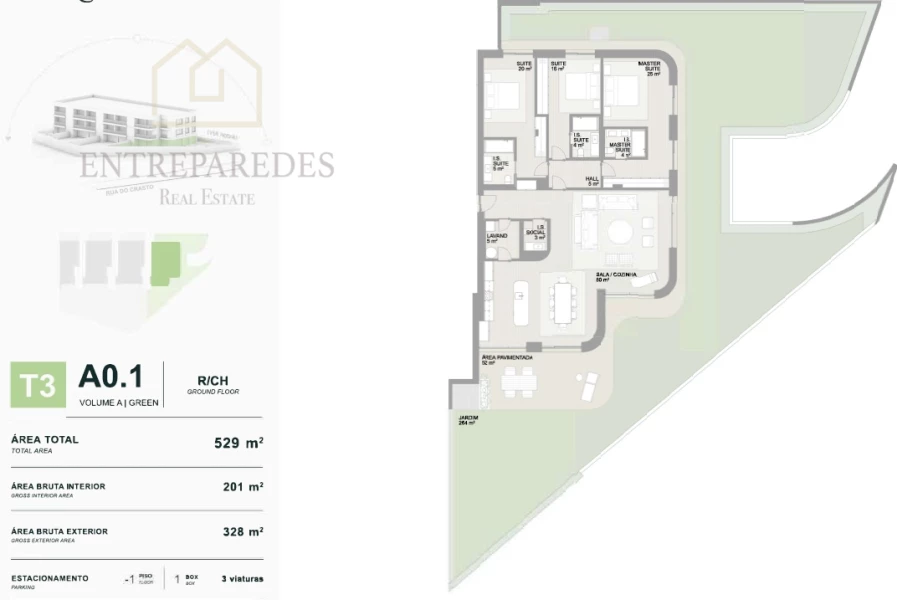 APARTAMENTO T3 - NOVO ÍCONE DE LUXO RESIDENCIAL - FOLIAGE - PARA COMPRAR NA FOZ DO PORTO