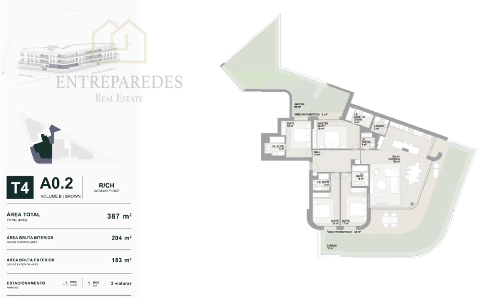 APARTAMENTO T4 - NOVO ÍCONE DE LUXO RESIDENCIAL - FOLIAGE - PARA COMPRAR NA FOZ DO PORTO