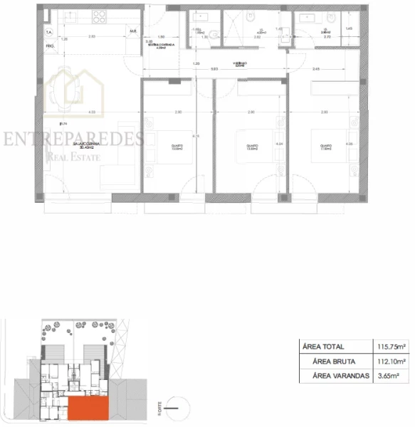 APPARTEMENT DE 2 CHAMBRES AVEC GARAGE, À VENDRE DANS LE CENTRE DE PORTO- ZONA DO BONFIM 680 - OPORTO APARTMENTS.