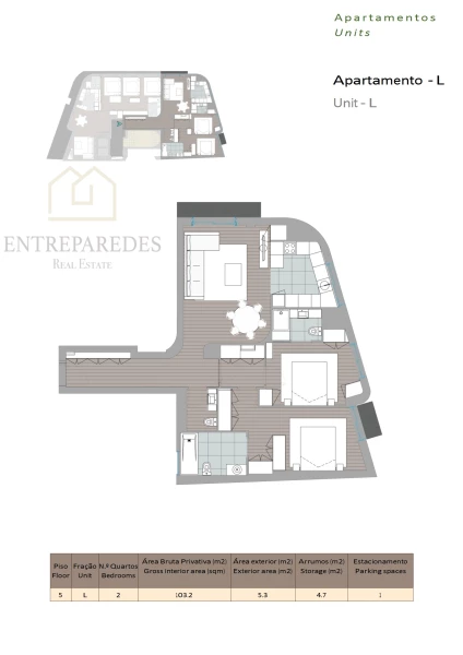 APARTAMENTOS T2 COM GARAGEM, ARRUMO E VARANDA PARA COMPRAR NO CENTRO DE VILA NOVA DE GAIA