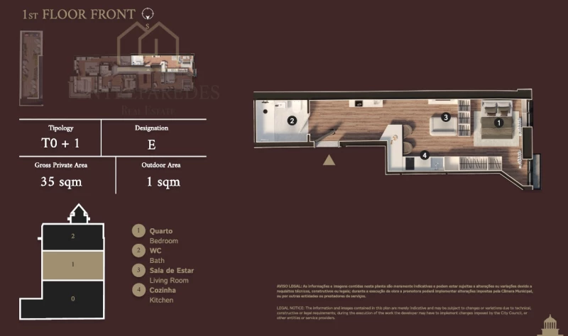 APARTAMENTO T0+1 - FARO - VIVE LO MEJOR DE MATOSINHOS - OPORTUNIDAD DE INVERSIÓN - PARA COMPRAR EN OPORTO