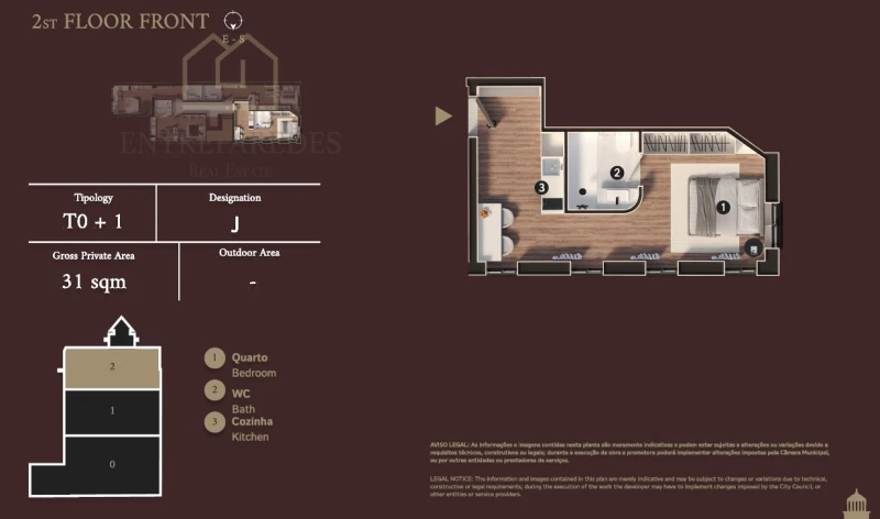 APARTAMENTO T0+1 - FARO - VIVE LO MEJOR DE MATOSINHOS - OPORTUNIDAD DE INVERSIÓN - PARA COMPRAR EN OPORTO