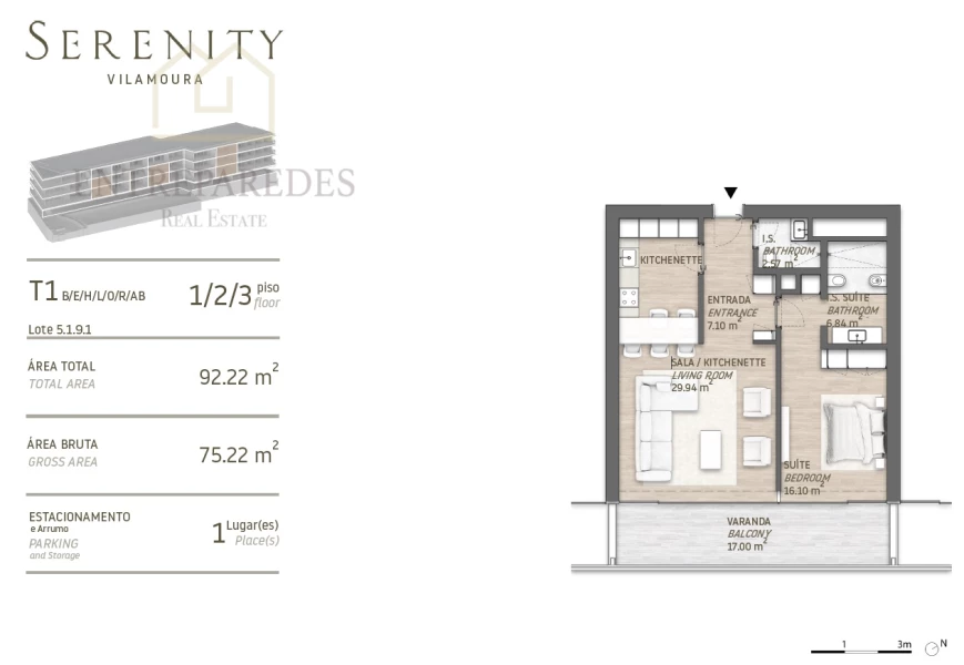 1 BEDROOM APARTMENT - GOLDEN, SERENITY THE NEW LUXURY ADDRESS IN VILAMOURA, FOR SALE IN THE ALGARVE