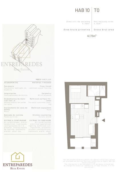 APPARTEMENT 0+1 CHAMBRE DANS LE LOTISSEMENT JARDIM DO MORRO - VILA NOVA DE GAIA, À VENDRE À PORTO