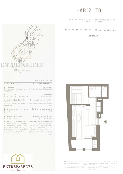 APPARTEMENT 0+1 CHAMBRE DANS LE LOTISSEMENT JARDIM DO MORRO - VILA NOVA DE GAIA, À VENDRE À PORTO