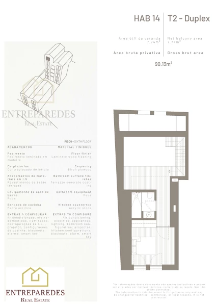 APPARTEMENT DE 2 CHAMBRES DANS LE LOTISSEMENT DE JARDIM DO MORRO - VILA NOVA DE GAIA, À VENDRE À PORTO