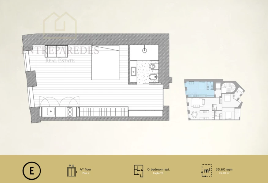 0 BEDROOM FLAT IN DOWNTOWN PORTO TO BUY - SÉ - PORTUGAL