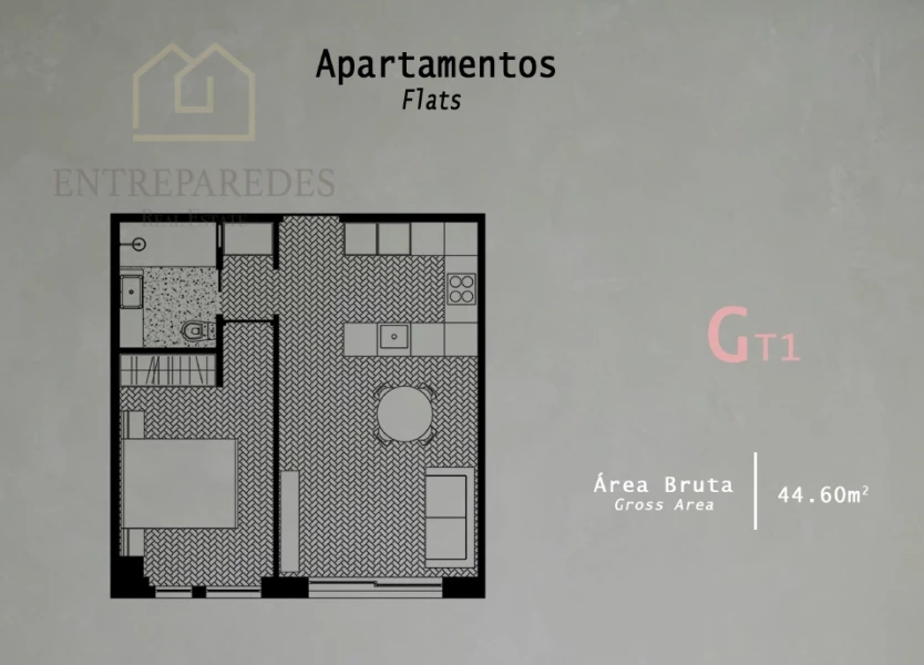 1 BEDROOM FLAT FOR SALE IN RUA DE SANTA CATARINA, PORTO