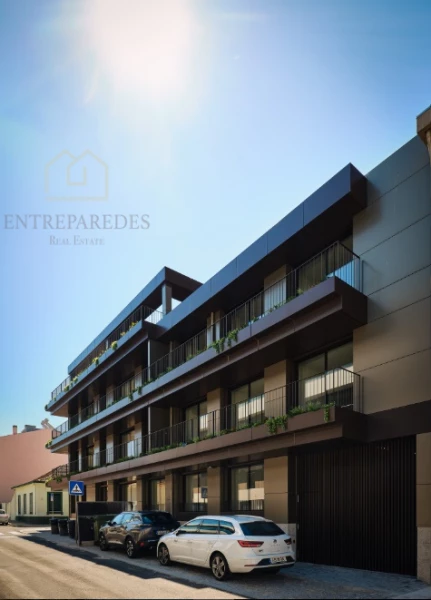 NOUVEL APPARTEMENT 2 CHAMBRES | GARAGE | 180 M DE LA PLAGE | ACHETER À ESPINHO