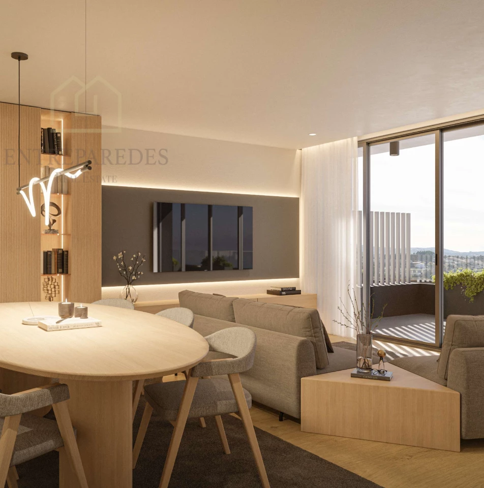 APARTAMENTO T3 COM DOIS LUGARES DE GARAGEM, PARA COMPRAR EM LOUSADA - PORTO