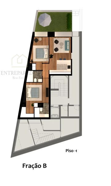 BUY 1 BEDROOM +1 APARTMENT WITH GARDEN- MATERNITY - CEDOFEITA - PORTO - READY FOR DEED