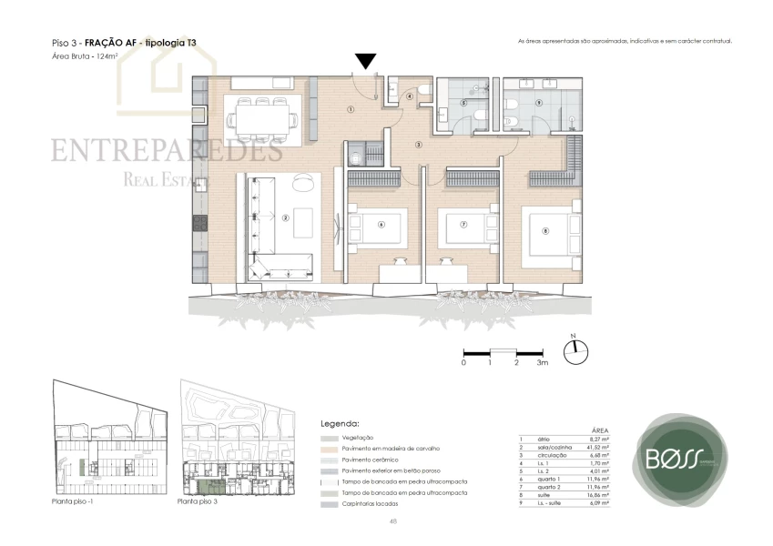 3 BEDROOM APARTMENT FOR SALE IN PARANHOS - PORTO | BOSS GARDENS DEVELOPMENT WITH GARDEN AND GARAGE