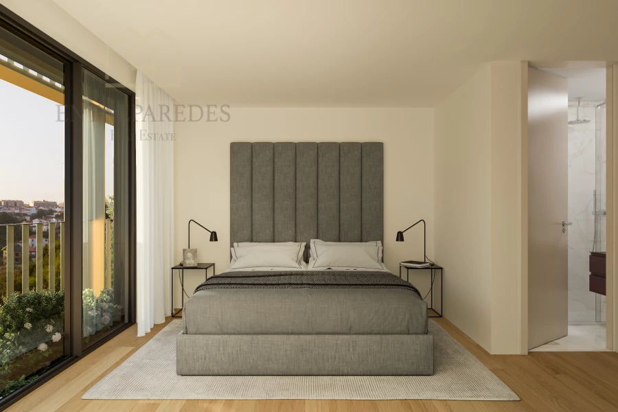 EXCELLENT 3 BEDROOM FLAT WITH TERRACE 74.6M2 FOR SALE NEXT TO MARINA DA AFURADA - VILA NOVA DE GAIA - PORTO