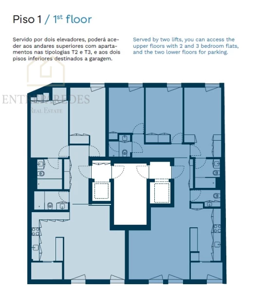 2 BEDROOM FLAT FOR SALE IN THE CENTER OF PORTO - READY TO MOVE IN