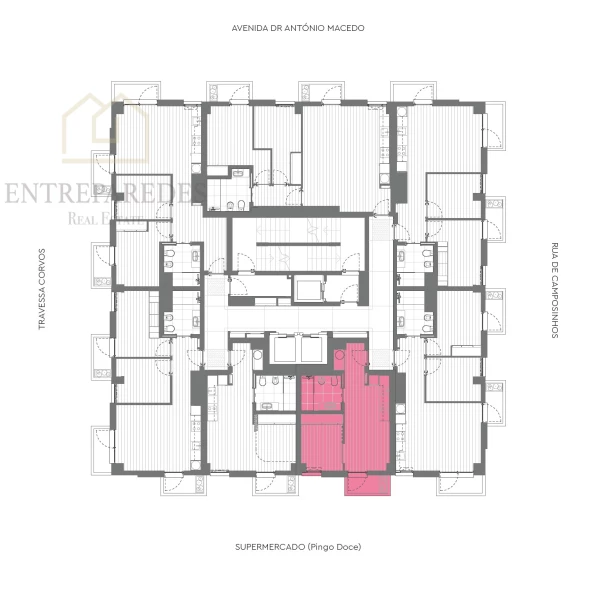 SMART 1 BEDROOM FLAT WITH BALCONY - FOR SALE IN LEÇA DA PALMEIRA - PORTO