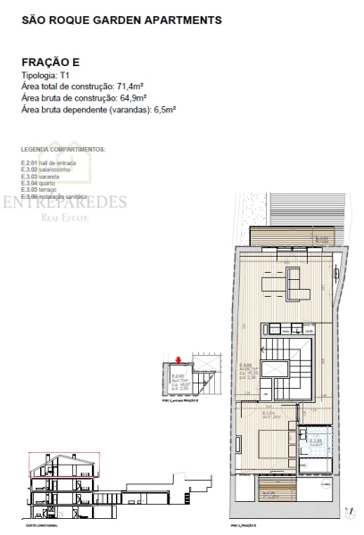 TO BUY - APARTMENT T1 - SÃO ROQUE GARDENS APARTMENTS - WITH BALCONY - PORTO