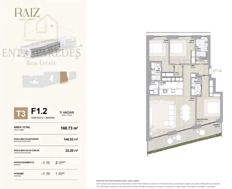 COMPRAR UN APARTAMENTO EN LA AVENIDA DA BOAVISTA - APARTAMENTO DE 3 DORMITORIOS - DESARROLLO RAIZ - COMUNIDAD CERRADA - EN VENTA EN PORTO