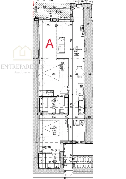 APARTAMENTO T1 +1 PARA COMPRAR EN LA ZONA HISTÓRICA DE OPORTO, AL LADO DE SÉ.