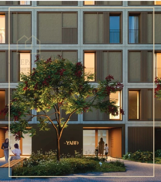 LUXURY 2 BEDROOM FLAT FOR SALE, WITH BALCONY, IN THE RENOWNED DEVELOPMENT 'THE YARD' IN JARDINS D'ARRÁBIDA IN VILA NOVA DE GAIA - PORTO