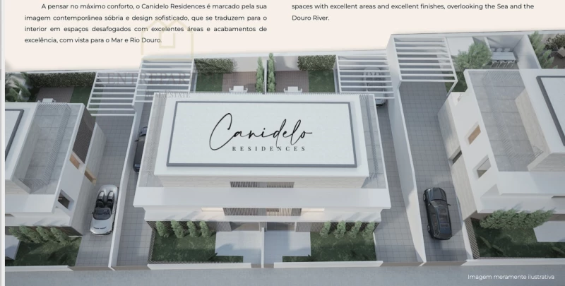 4 BEDROOM SEMI-DETACHED HOUSES UNDER CONSTRUCTION WITH SEA VIEW TO BUY IN LAVADORES - VILA NOVA DE GAIA