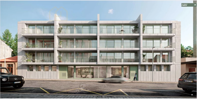 1 BEDROOM FLAT UNDER CONSTRUCTION FOR SALE IN THE HEART OF PORTO.