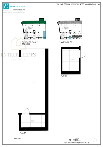 3 BEDROOM TRIPLEX HOUSE WITH PRIVATE GARDEN, PARKING SPACE IN CONDOMINIUM, TO BUY IN THE CENTRE OF PORTO