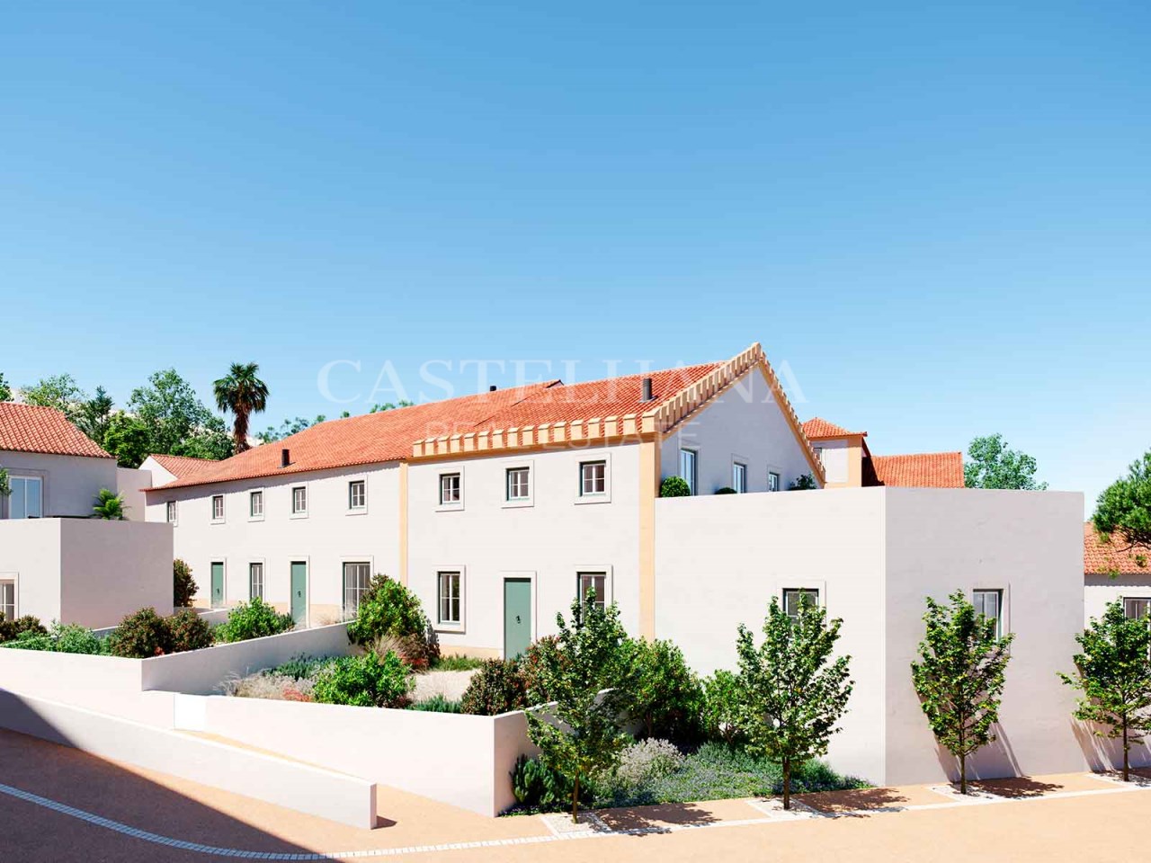 1 bedroom villa with garden and parking in new development, Lisbon
