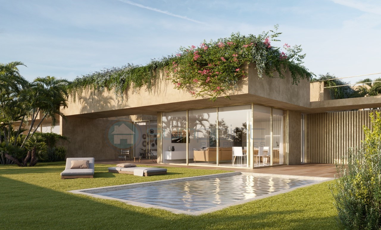 2-Zimmer-Haus mit Pool in Lagos — Meerblick