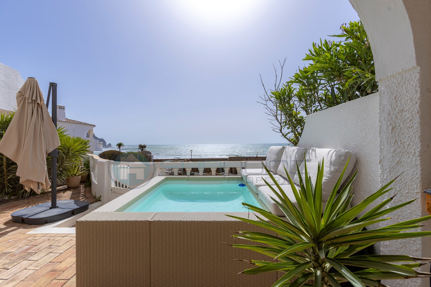 2-Zimmer-Wohnung direkt am Meer in Lagos