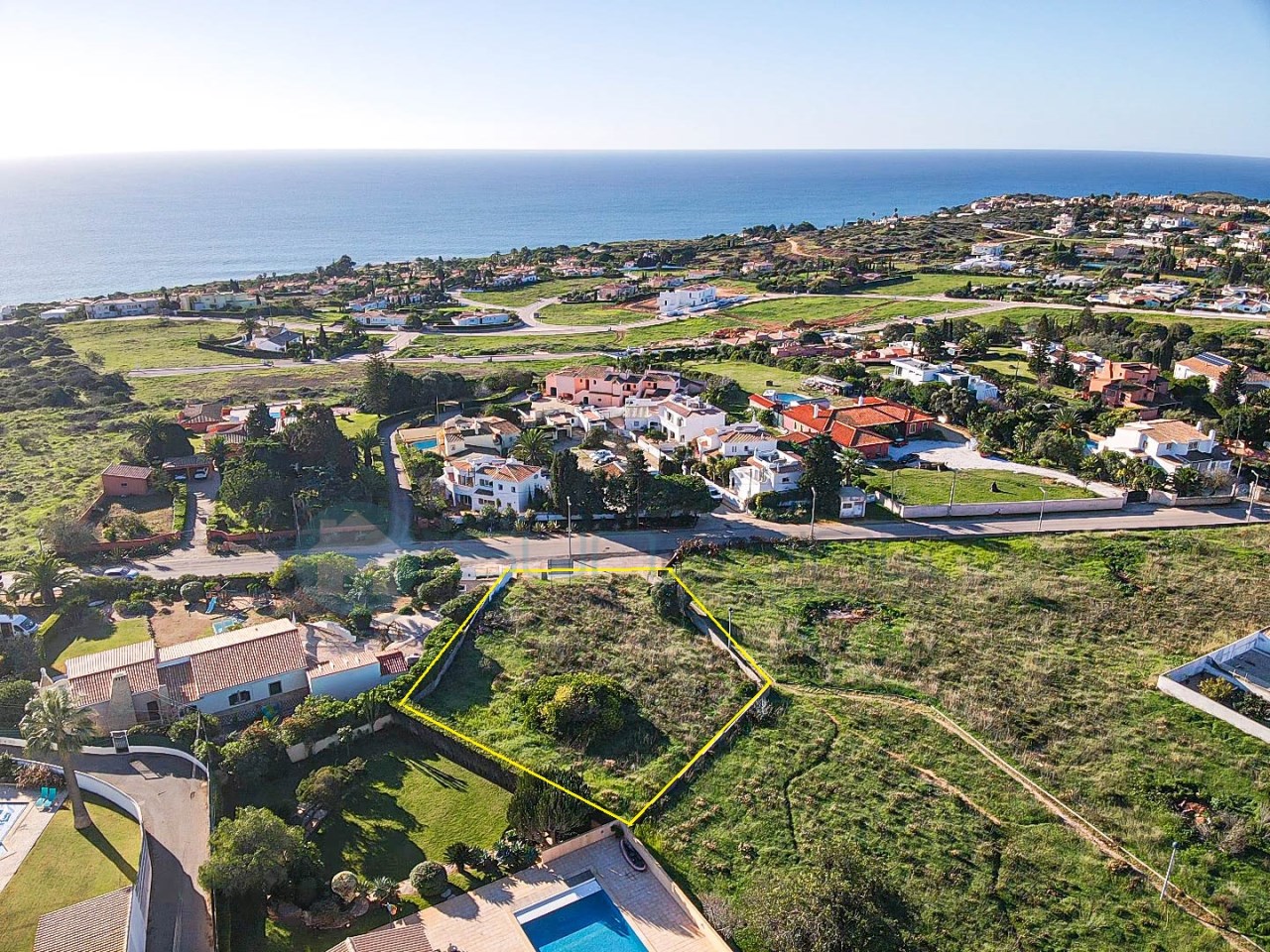 Urban Plot with Sea View in Lagos — Prime Coastal Location
