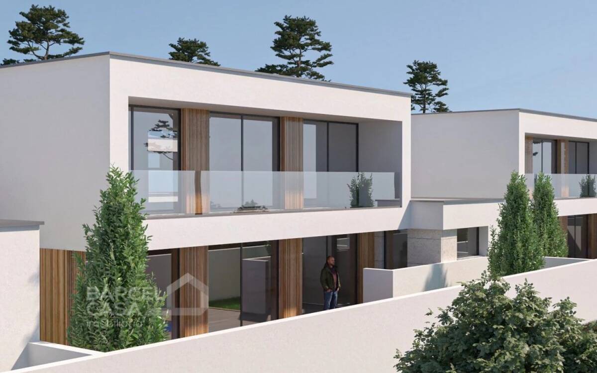 Villas de 4 dormitorios en una comunidad cerrada de Barca do Lago en Gemeses - Esposende