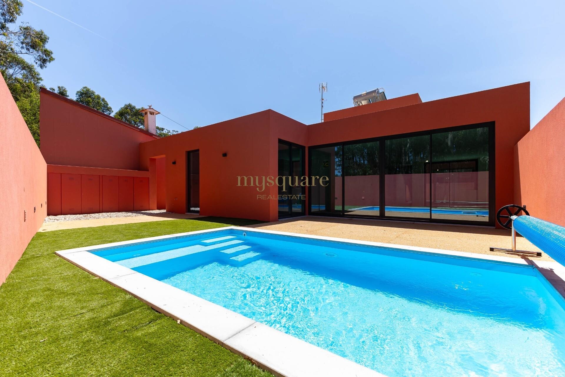 NEW HOUSE T3+1 WITH HEATED POOL 750M FROM THE BEACH - EXCLUSIVE IN MINING, MATOSINHOS