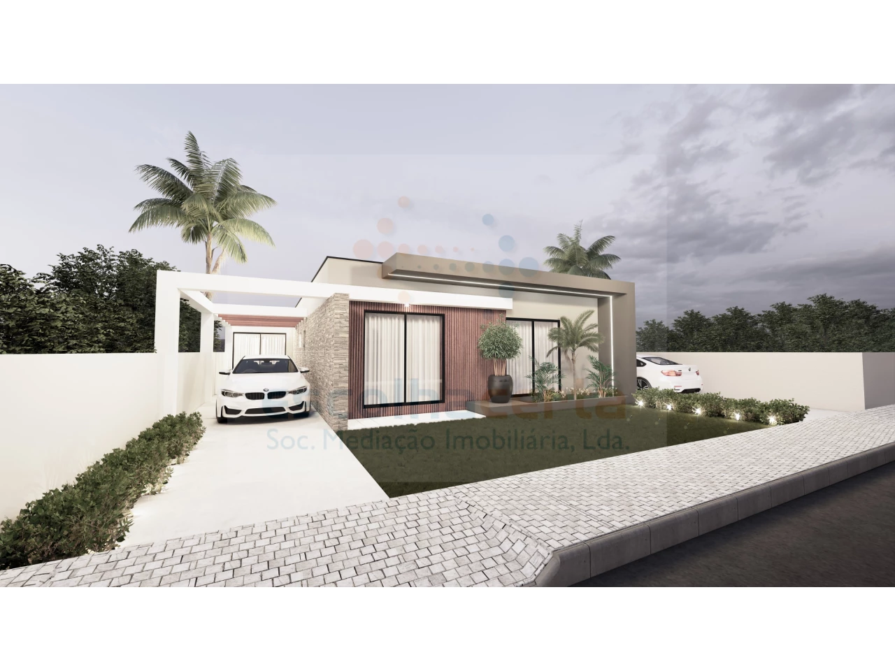 Casa de 4 dormitorios con piscina en Fernão Ferro