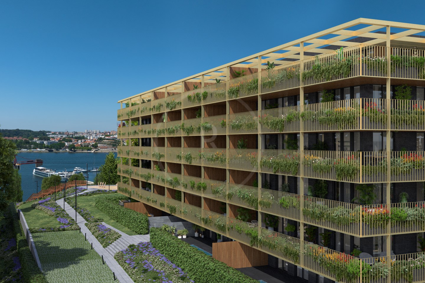 Apartamento T4 com Vista Rio em Vila Nova de Gaia