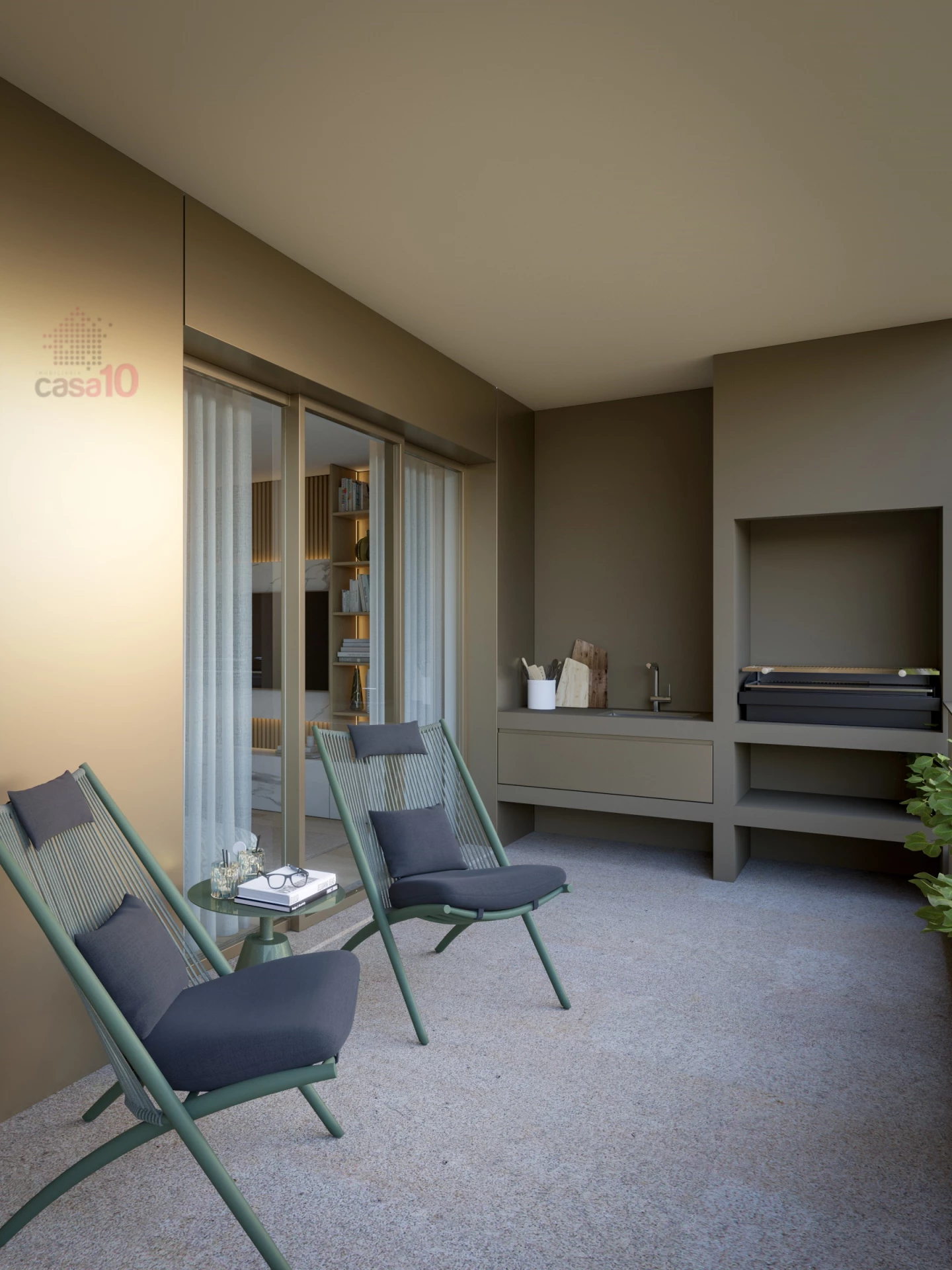 Apartamento de 2 dormitorios en la exclusiva Praia da Rocha